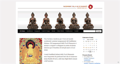 Desktop Screenshot of buddhism.it