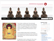 Tablet Screenshot of buddhism.it