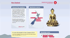 Desktop Screenshot of buddhism.org.nz
