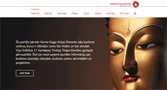Desktop Screenshot of buddhism.lv