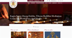 Desktop Screenshot of buddhism.ie