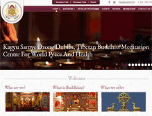 Tablet Screenshot of buddhism.ie